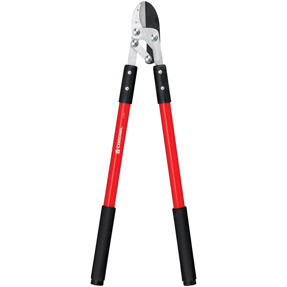 Corona Tools FL 3420 compound action anvil lopper in action for thick branch cuts