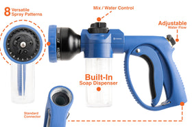 Corvid Premium nozzle shower spray for rinsing pets and tools