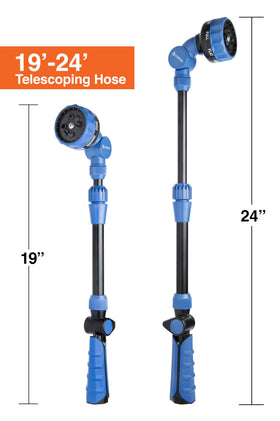 Corvid wand offers eight spray patterns for versatile watering