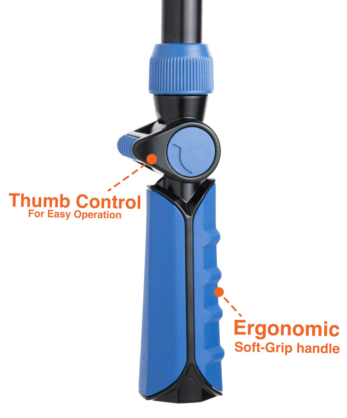 Corvid wand cleans hard-to-reach spots around the garden