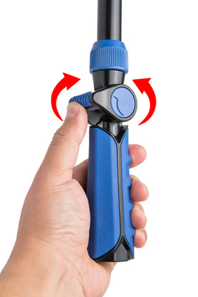 Corvid telescoping design extends from 19 to 24 inches