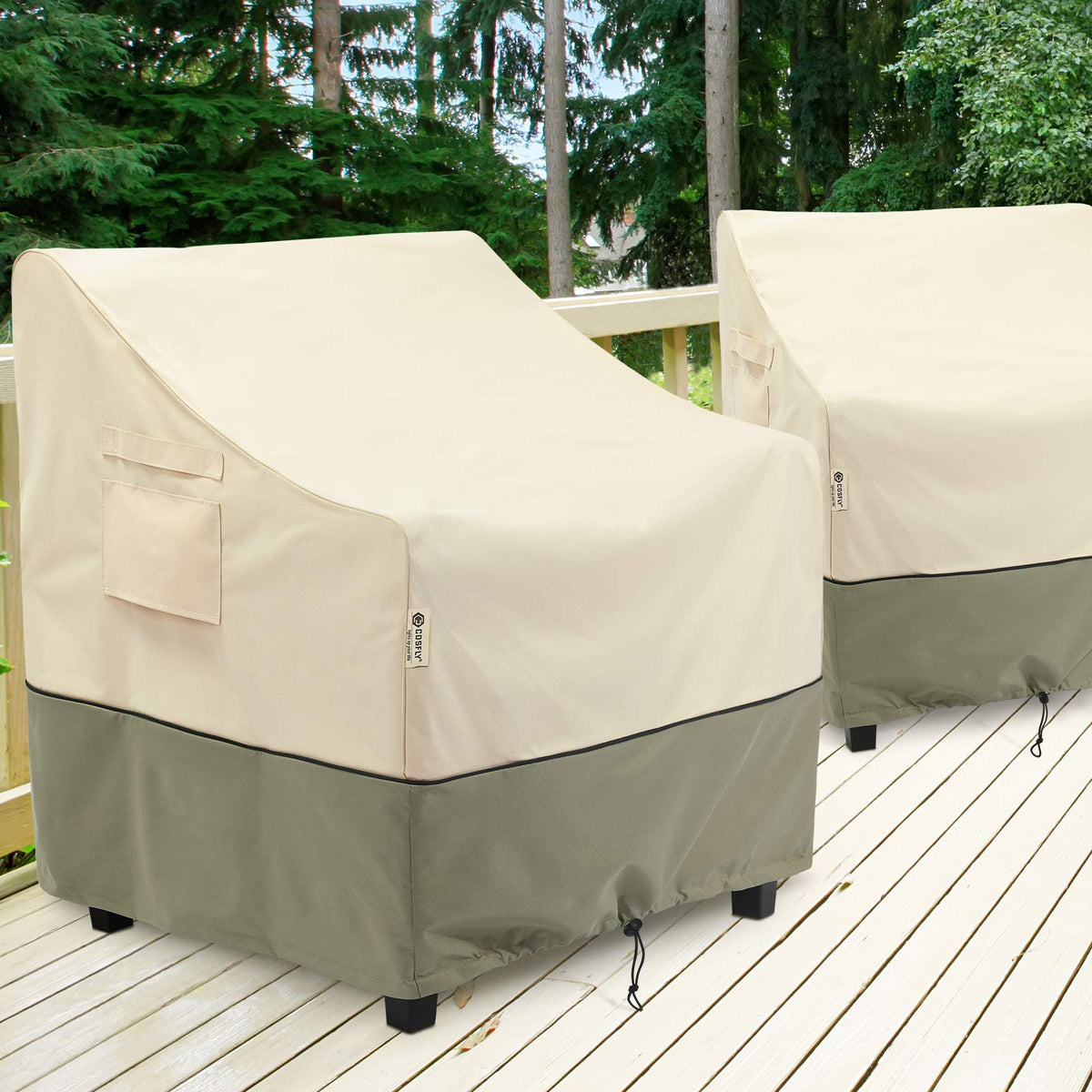 COSFLY outdoor chair cover dimension guide helps you select a precise fit.