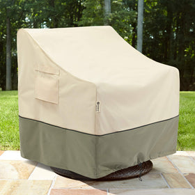 COSFLY outdoor chair cover easy-clean fabric simplifies maintenance after use.