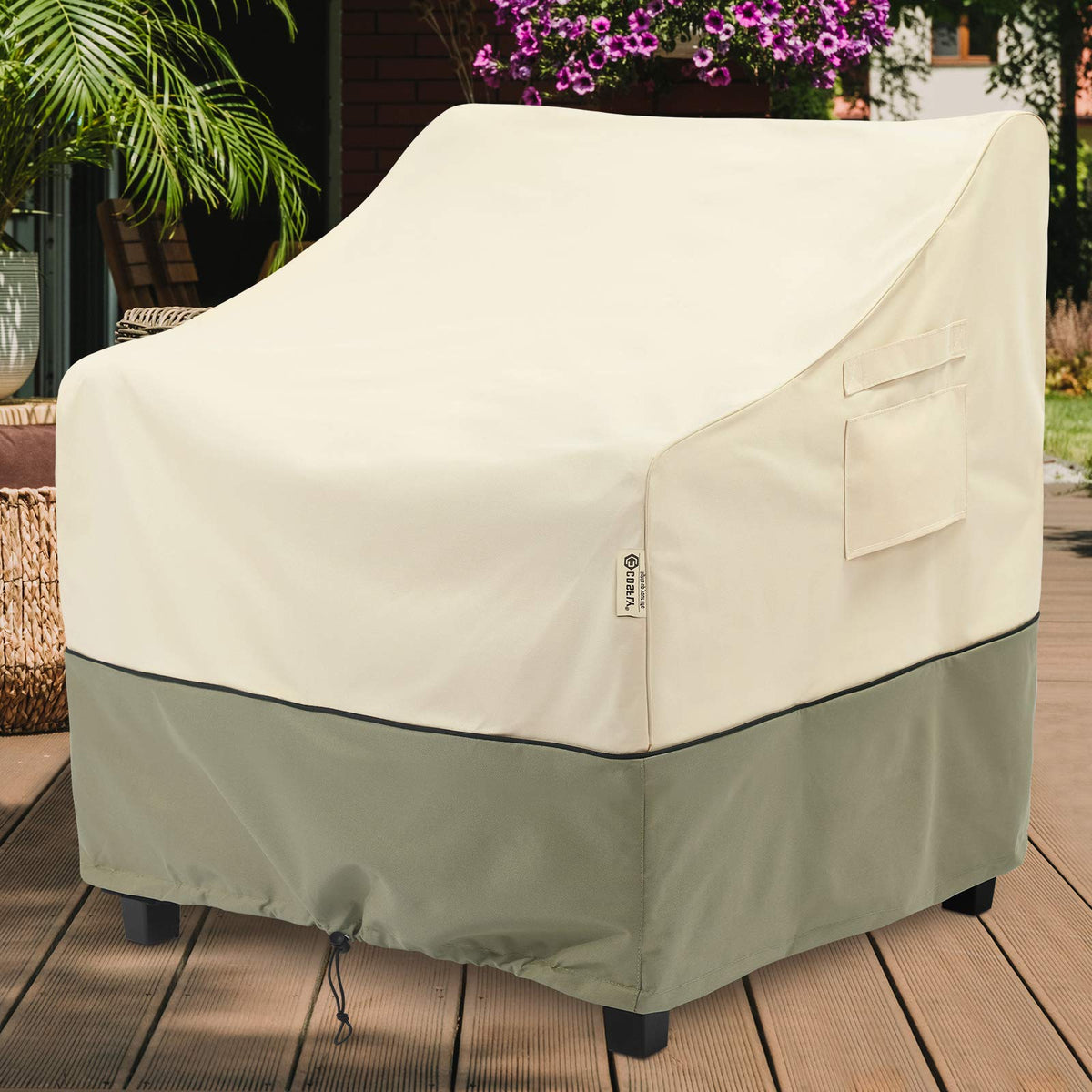 COSFLY 2-pack outdoor chair covers provide practical value for paired chairs.