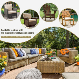 COSFLY wind-resistance cover protects furniture during windy weather.