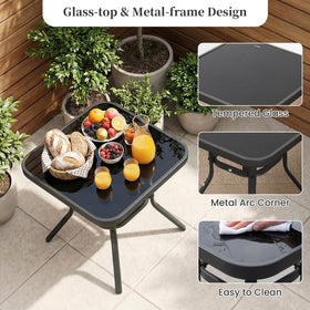 COSIEST weather-resistant steel frame stands up to harsh weather