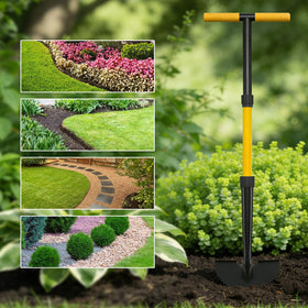 COSITA Edger ergonomic grip reduces hand fatigue during edging.
