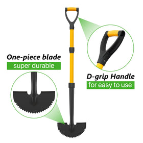 COSITA Edger 41-inch long-handle enables easy reach and leverage.