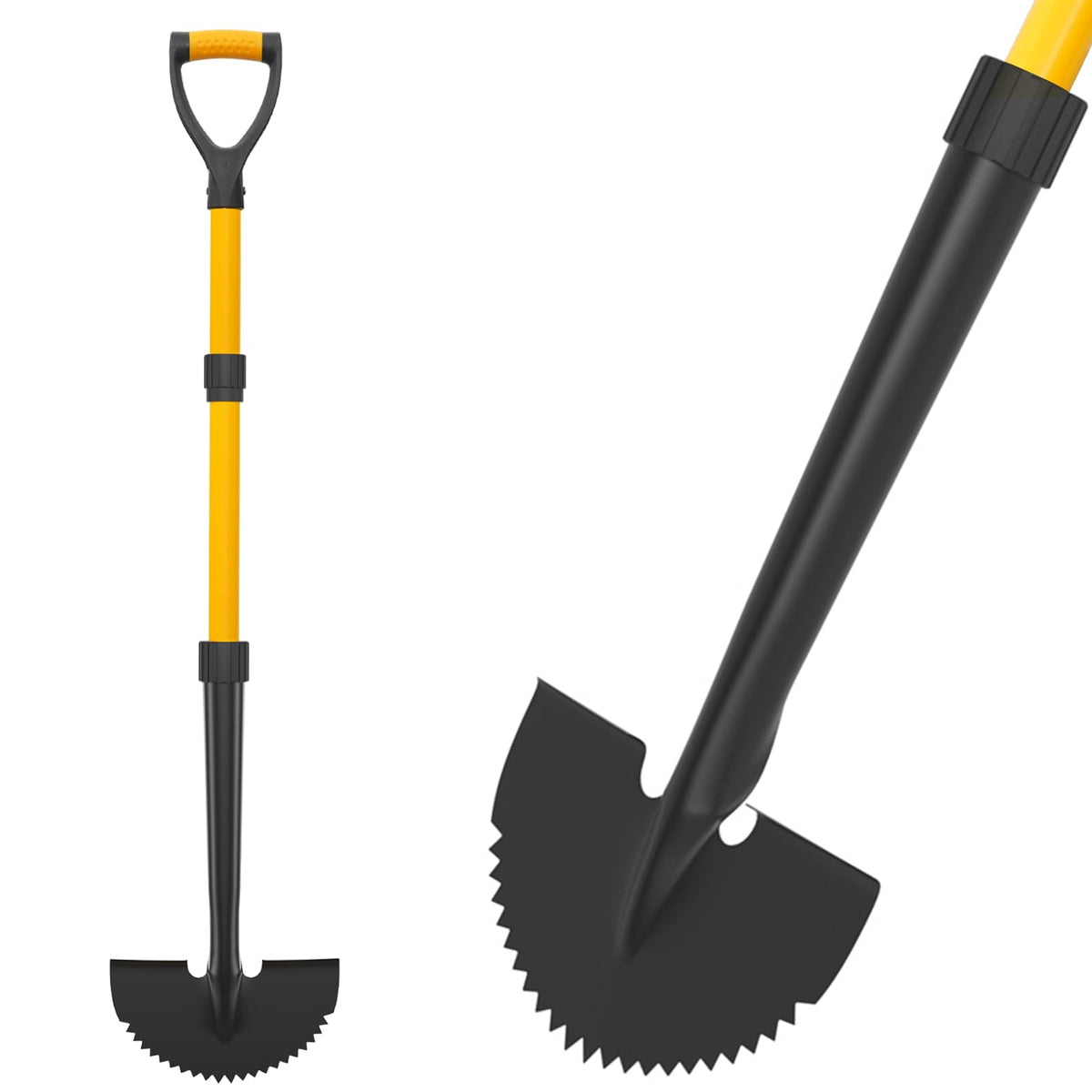 COSITA Edger lawn tool fully assembled with D-grip for precise edging.