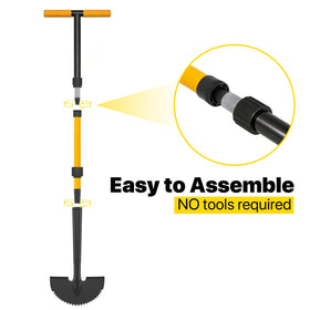 COSITA Edger tool-free assembly for quick edging setup.