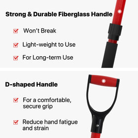 COSITA Pitch Fork highlighting ergonomic D-grip for comfortable use.