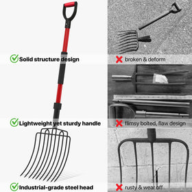 COSITA 44-inch length provides ideal leverage for heavy loads.