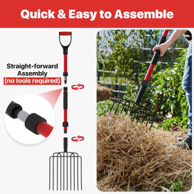 COSITA 5-pound fork balances strength with manageable weight.