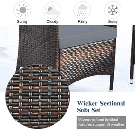 Costway coffee table with tempered glass offers a stylish, easy-to-clean surface.