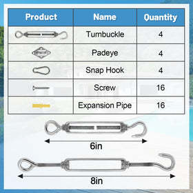 Cosweet compatibility note implies rectangle, square, triangle sails can be mounted.
