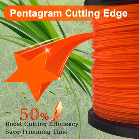 COSY GARDEN TOOLS trimmer line 0-105-diameter delivers durable cutting performance.