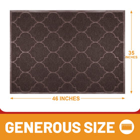 Cosyearn high-traffic door mat; withstands heavy use in garages or lobbies.