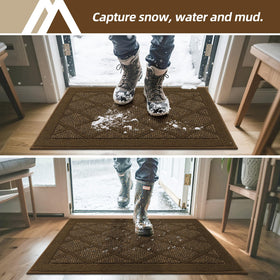 COSY HOMEER absorbent dirt-trapper weave captures debris to keep floors tidy