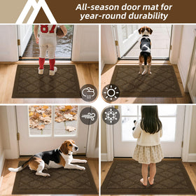 COSY HOMEER durable, fade-resistant doormat built for daily use