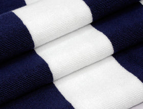 Cotton Craft machine-washable fabric for easy cleanup after beach days.