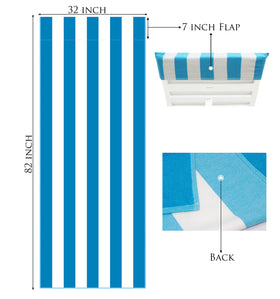 COTTON CRAFT oversized lounge cover measures 82x32 inches