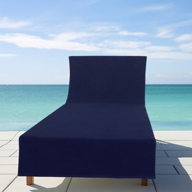 COTTON CRAFT pocket-stays-in-place lounge cover ensures secure fit during sunbathing.