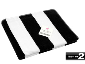 Cotton Craft two-pack lounge chair covers offer quick refresh.