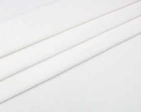 COTTON CRAFT white lounge chair cover offers easy care and fast drying.