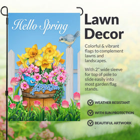Country Charm Fall design flag delivers warm tones for autumn curb appeal