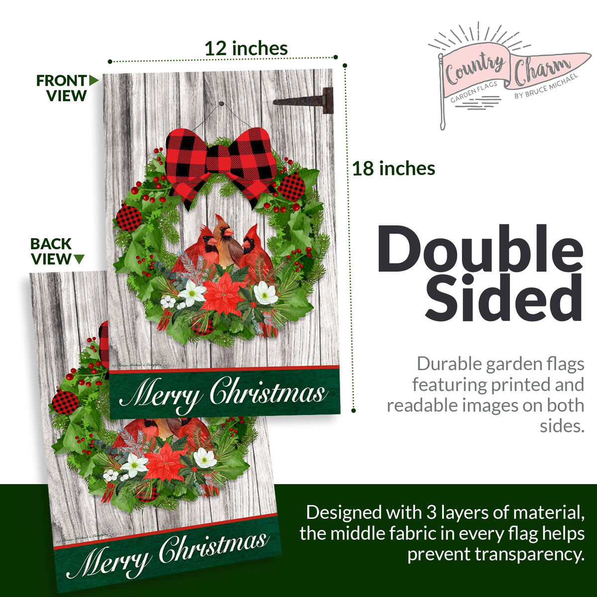 Country Charm Summer flag design brightens yards for outdoor gatherings