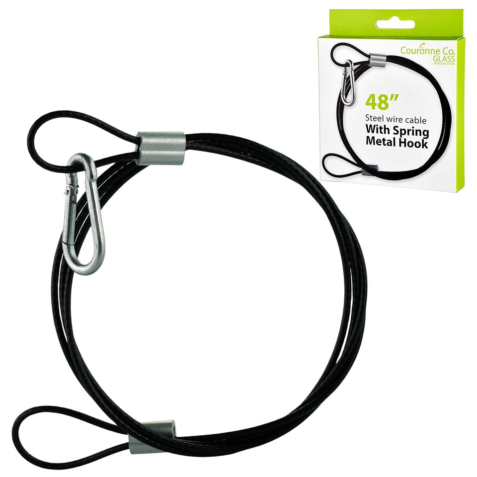 COURONNE CO Mosaic Birds M955-200 Easy Hook hanging-cable secures feeders outdoors