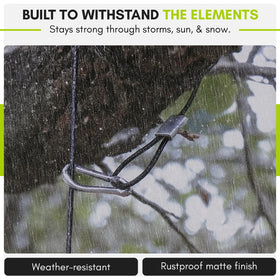 COURONNE CO Mosaic Birds M955-200 looped ends with crimped bolsters reinforce strength