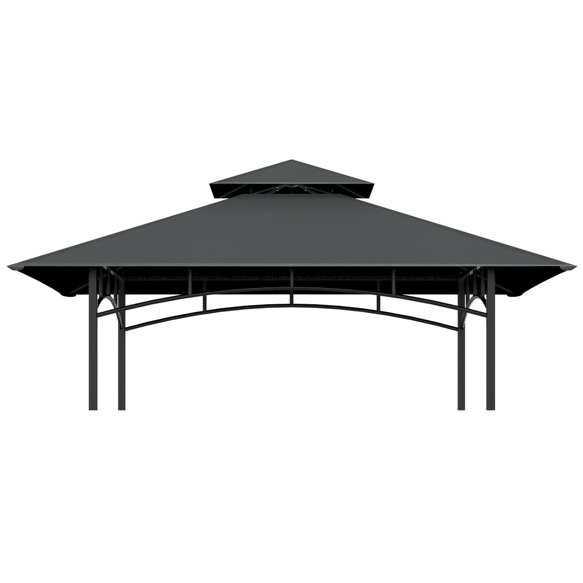 COVBOARD grill gazebo top shows durable polyester material for lasting outdoor shade