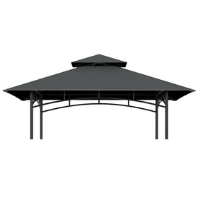 COVBOARD grill gazebo top shows durable polyester material for lasting outdoor shade