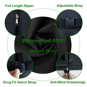 Cover Geny fade-resistant 600D fabric preserves color and coverage across seasons.