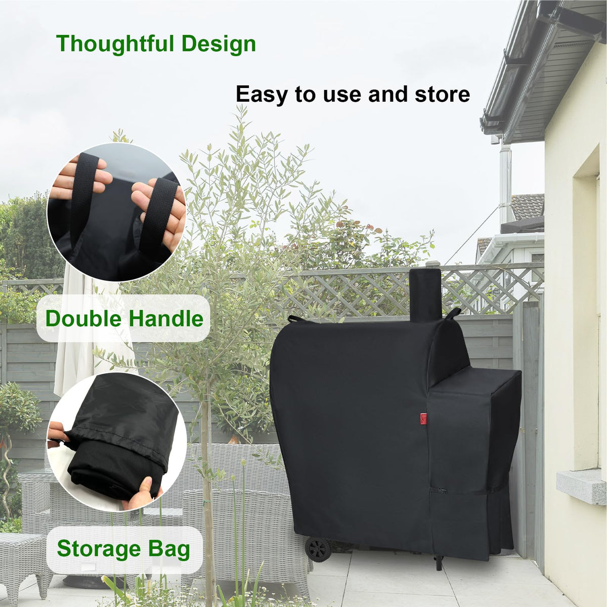 Cover Geny CC1830 easy-clean surface simplifies maintenance.