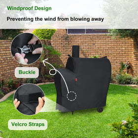 Cover Geny CC1830 breathable back design reduces moisture.