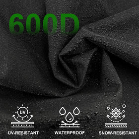 Cover Geny CC1830 outer fabric repels rain and dust.