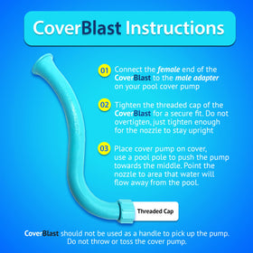 Compatible with various pool cover pumps for quick replacement.