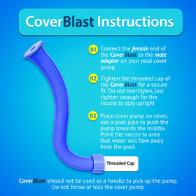 CoverBlast setup supports safer, cleaner poolside experiences.