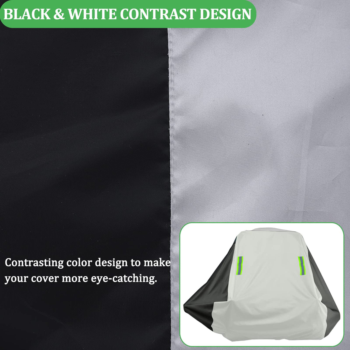 Storage bag and night reflective strips for easy use