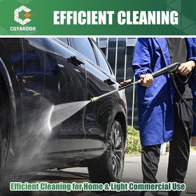 Coyardor metal extension wand designed for heavy-duty cleaning.