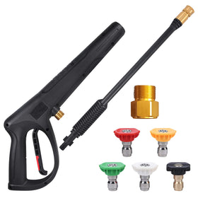 Coyardor pressure-washer gun extension wand, lightweight and easy to maneuver for extended cleaning sessions.