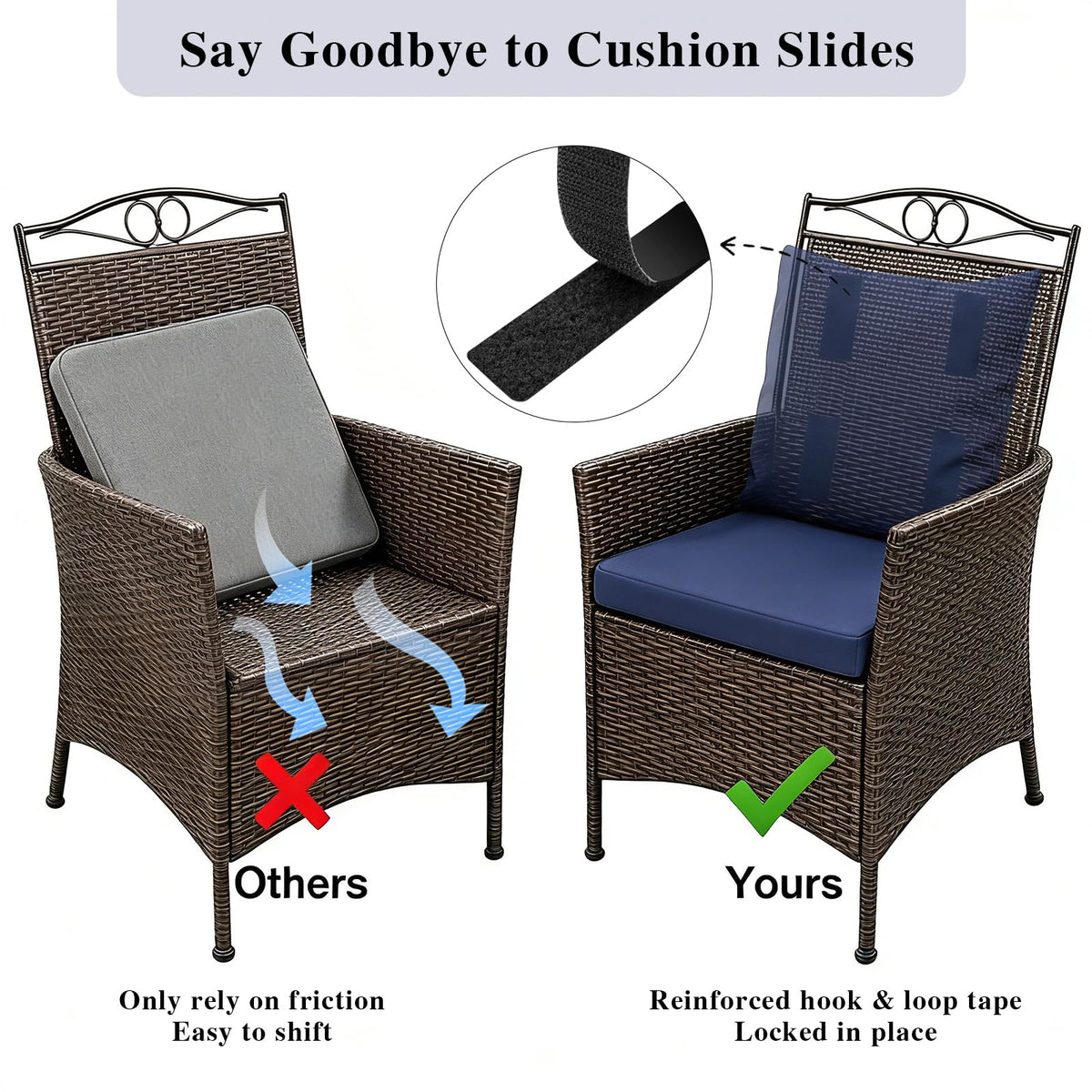 COZEER hidden zipper removable cover simplifies cleaning and maintenance.