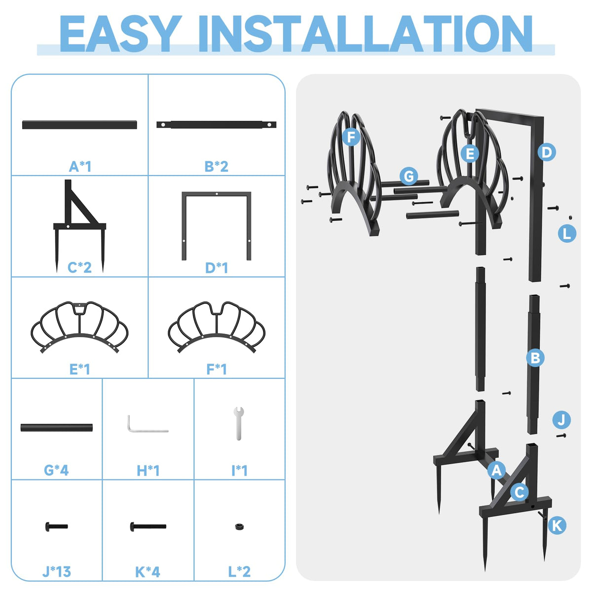 COZEER portable outdoor hose storage suitable for lawns, gardens, and patios.
