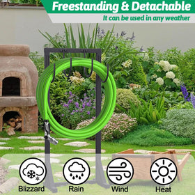 COZEER powder-coated metal resists rust and weather for lasting outdoor use.