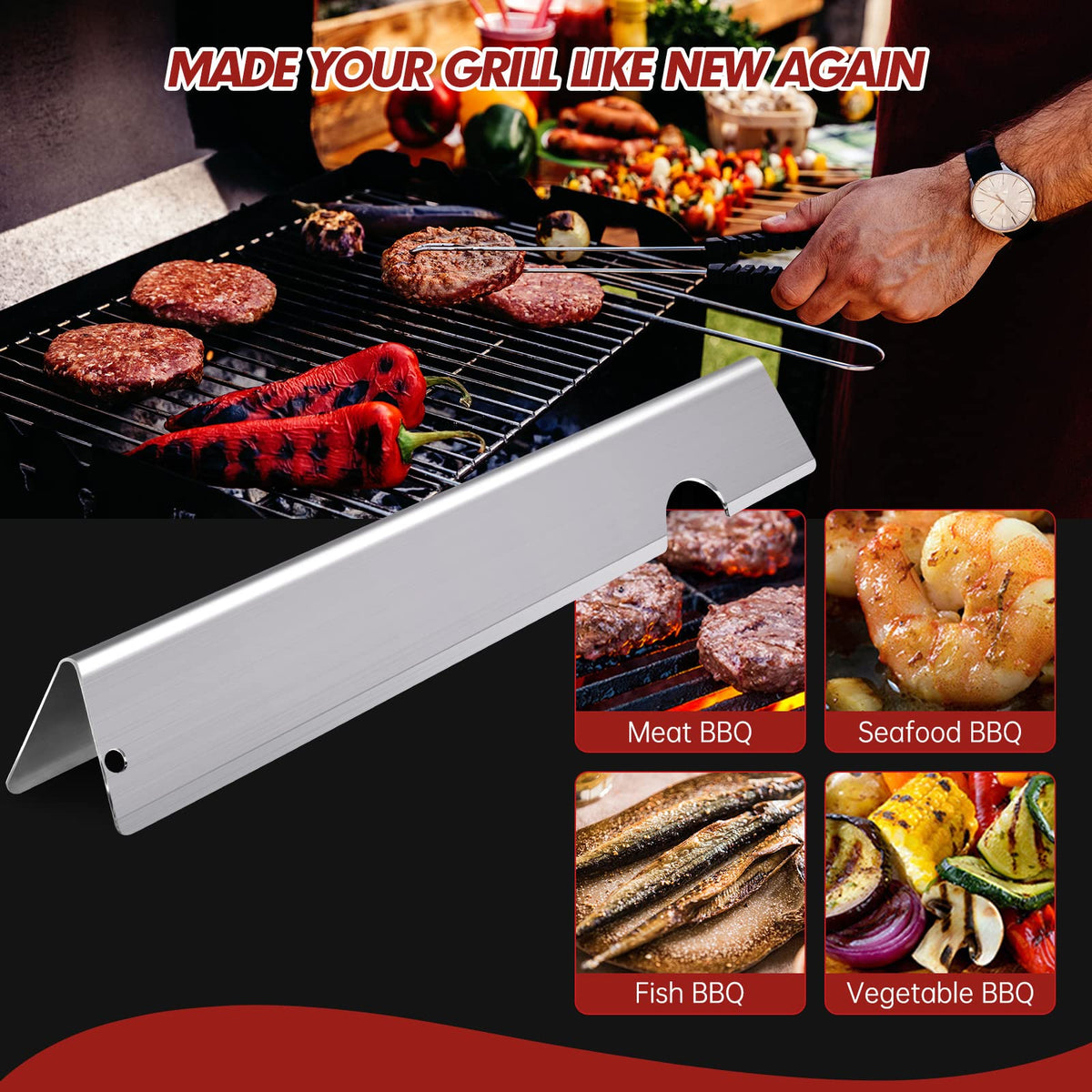 Cozilar Genesis II LX S-440 compatibility for consistent heat across grills.