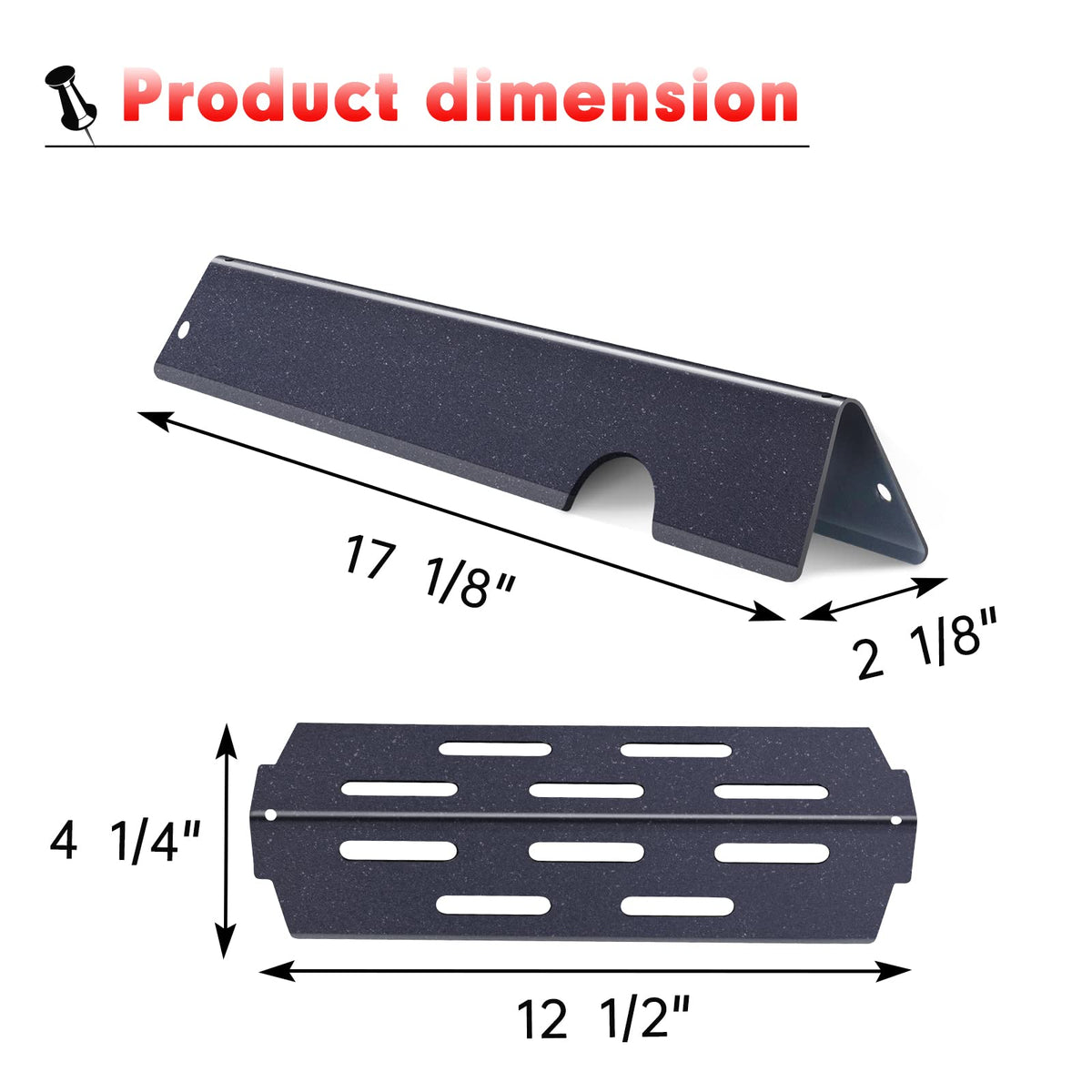 Cozilar heat deflectors for Weber Genesis II S-410 protect burners