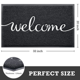 CozyBounty door mat low-profile-entry keeps doors from snagging.
