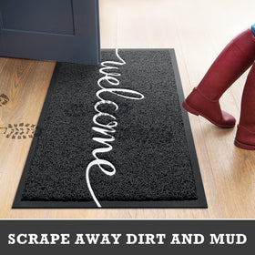 CozyBounty door mat suits outdoor indoor use in any weather.